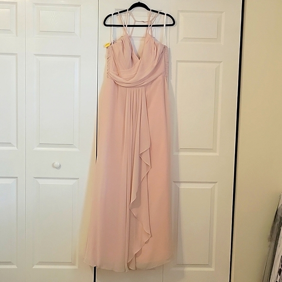 Hayley Paige Ocassions Bridesmaid   Dress Style 5712 in Blush - Picture 2 of 5